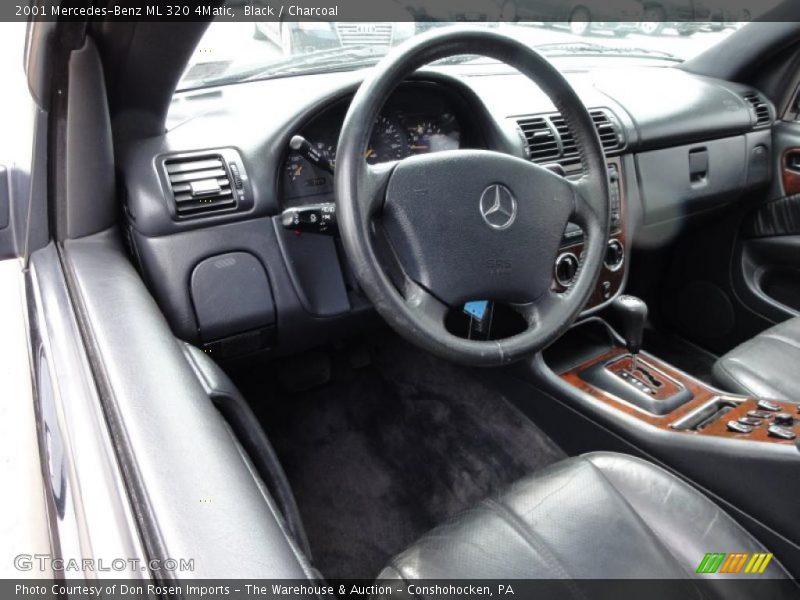 Black / Charcoal 2001 Mercedes-Benz ML 320 4Matic