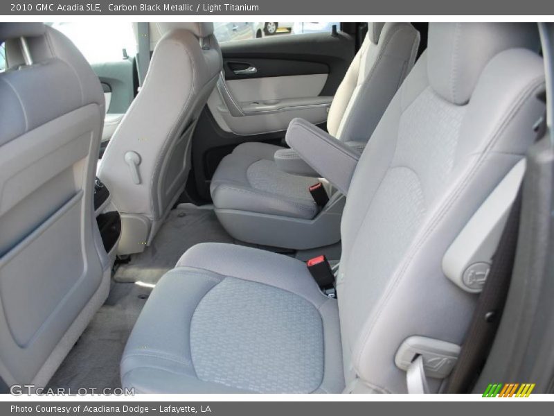 Carbon Black Metallic / Light Titanium 2010 GMC Acadia SLE