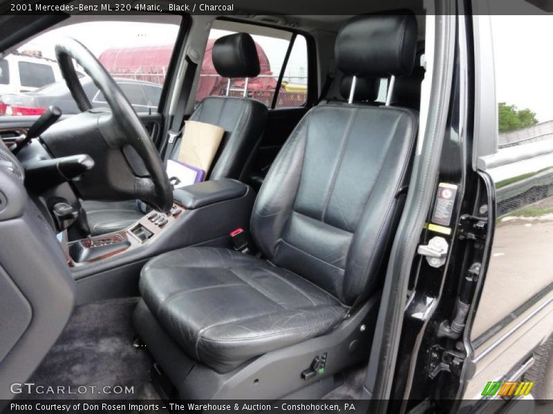 Black / Charcoal 2001 Mercedes-Benz ML 320 4Matic