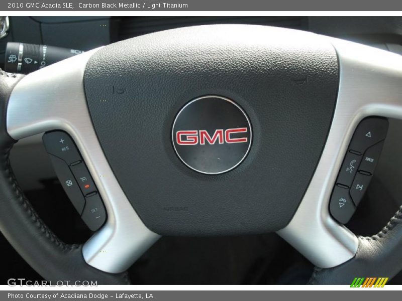 Carbon Black Metallic / Light Titanium 2010 GMC Acadia SLE