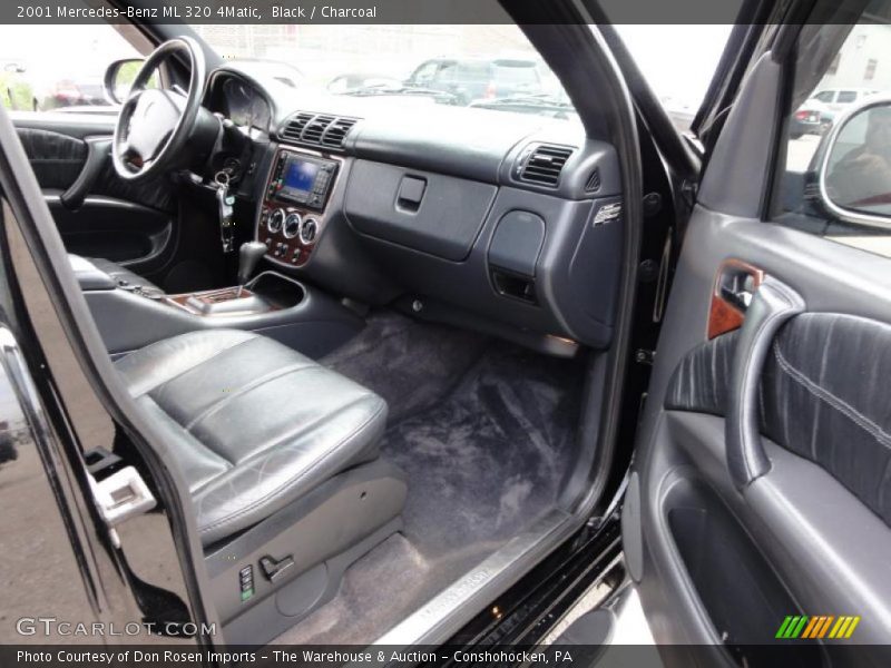 Black / Charcoal 2001 Mercedes-Benz ML 320 4Matic
