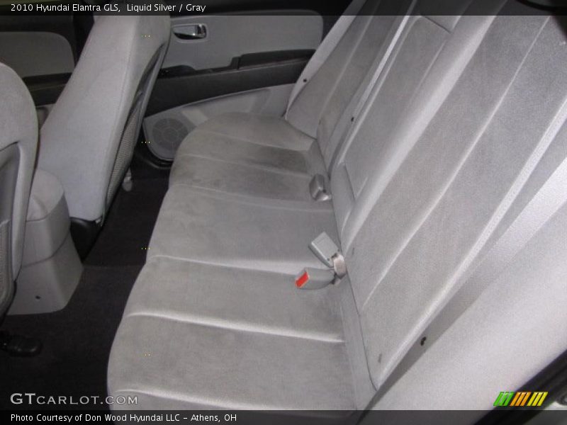 Liquid Silver / Gray 2010 Hyundai Elantra GLS