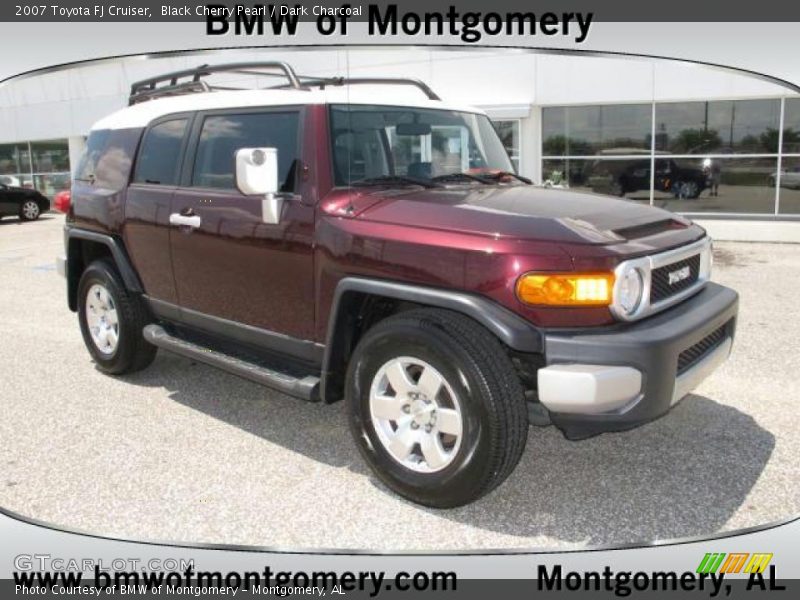 Black Cherry Pearl / Dark Charcoal 2007 Toyota FJ Cruiser