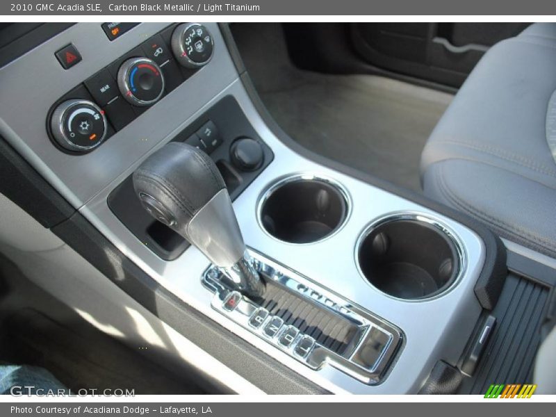 Carbon Black Metallic / Light Titanium 2010 GMC Acadia SLE