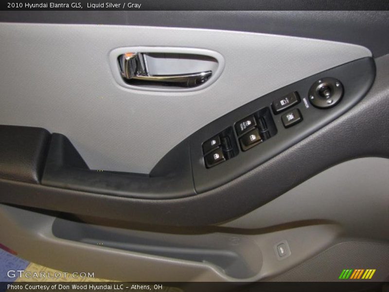 Liquid Silver / Gray 2010 Hyundai Elantra GLS