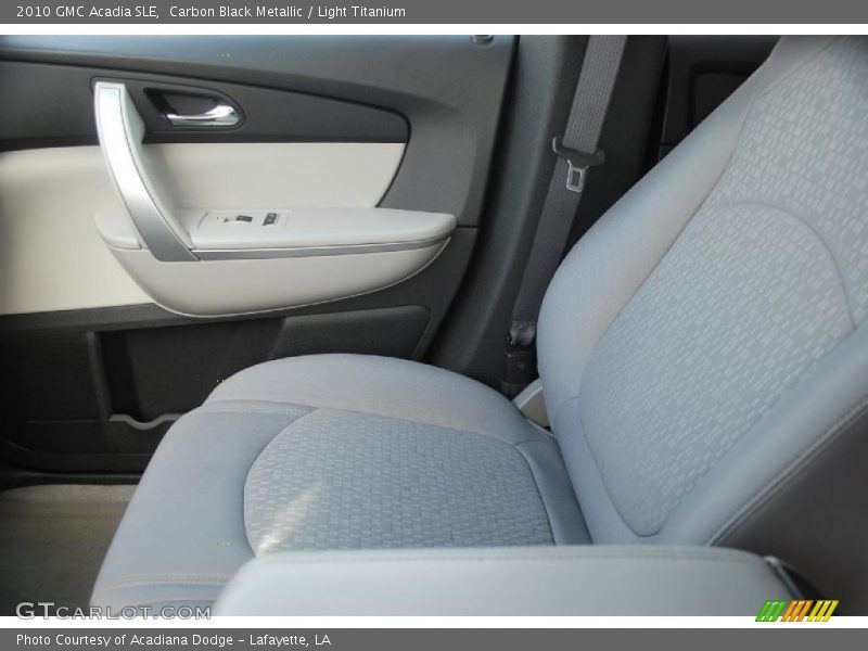 Carbon Black Metallic / Light Titanium 2010 GMC Acadia SLE