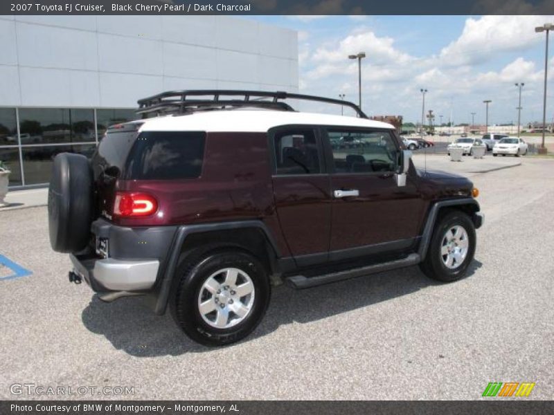 Black Cherry Pearl / Dark Charcoal 2007 Toyota FJ Cruiser