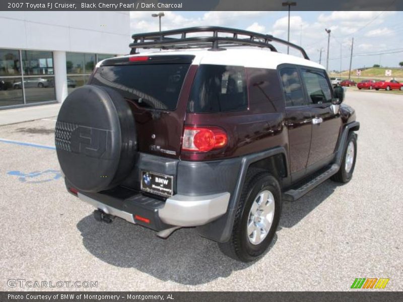 Black Cherry Pearl / Dark Charcoal 2007 Toyota FJ Cruiser