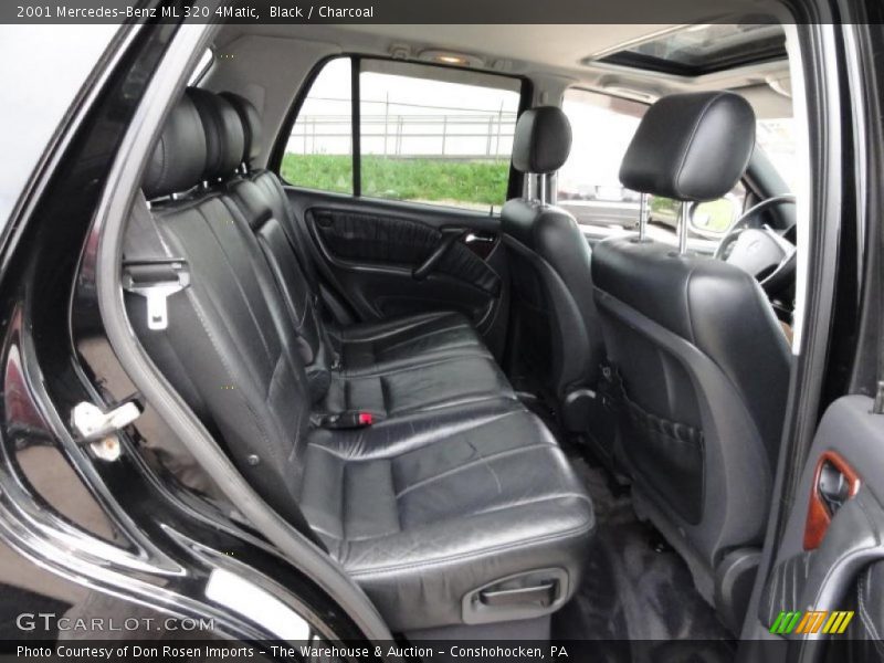 Black / Charcoal 2001 Mercedes-Benz ML 320 4Matic