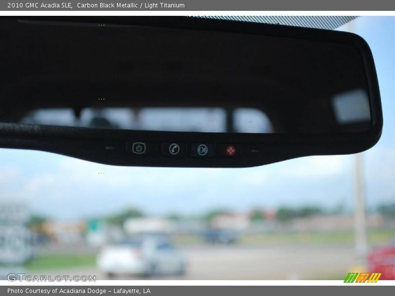Carbon Black Metallic / Light Titanium 2010 GMC Acadia SLE
