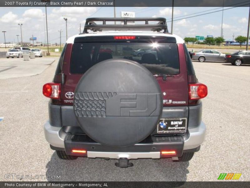 Black Cherry Pearl / Dark Charcoal 2007 Toyota FJ Cruiser