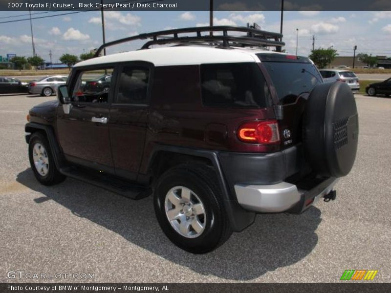 Black Cherry Pearl / Dark Charcoal 2007 Toyota FJ Cruiser