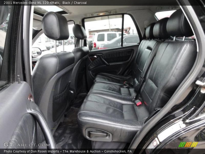 Black / Charcoal 2001 Mercedes-Benz ML 320 4Matic