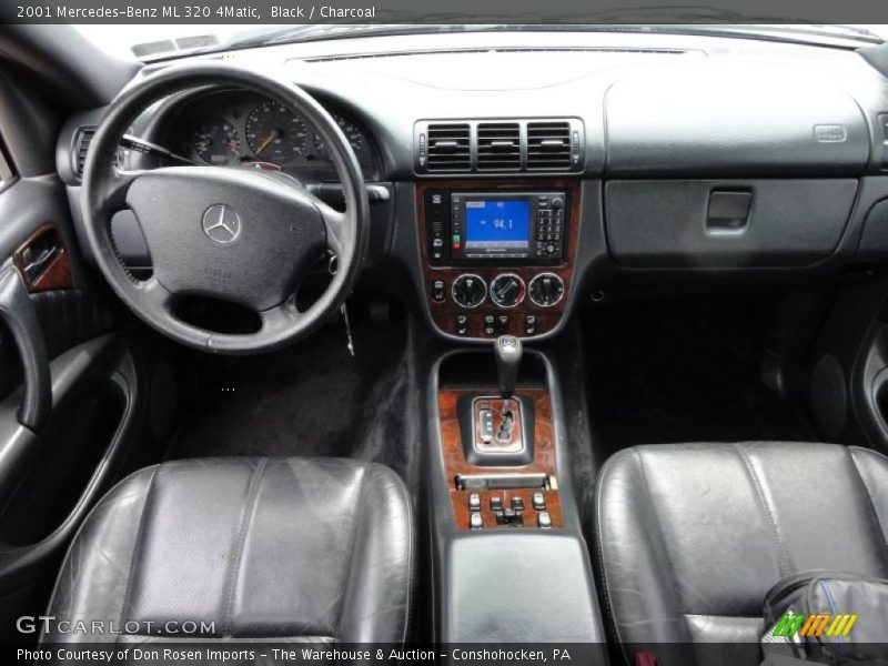 Black / Charcoal 2001 Mercedes-Benz ML 320 4Matic