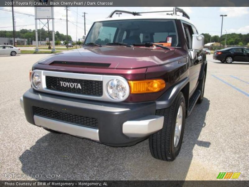 Black Cherry Pearl / Dark Charcoal 2007 Toyota FJ Cruiser