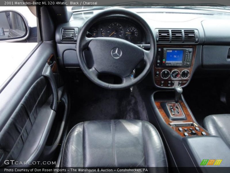 Black / Charcoal 2001 Mercedes-Benz ML 320 4Matic