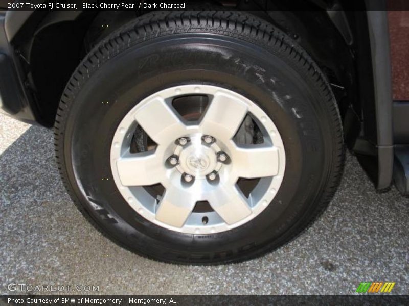 Black Cherry Pearl / Dark Charcoal 2007 Toyota FJ Cruiser
