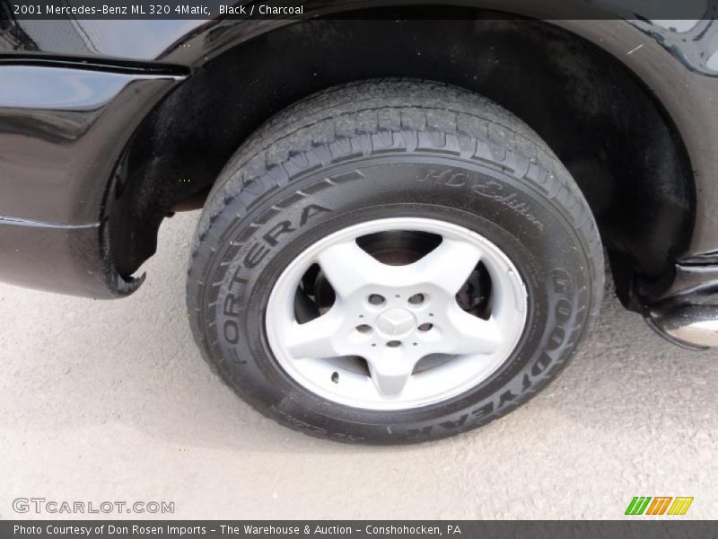Black / Charcoal 2001 Mercedes-Benz ML 320 4Matic