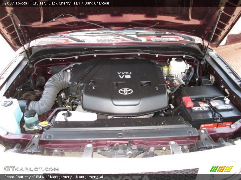 Black Cherry Pearl / Dark Charcoal 2007 Toyota FJ Cruiser