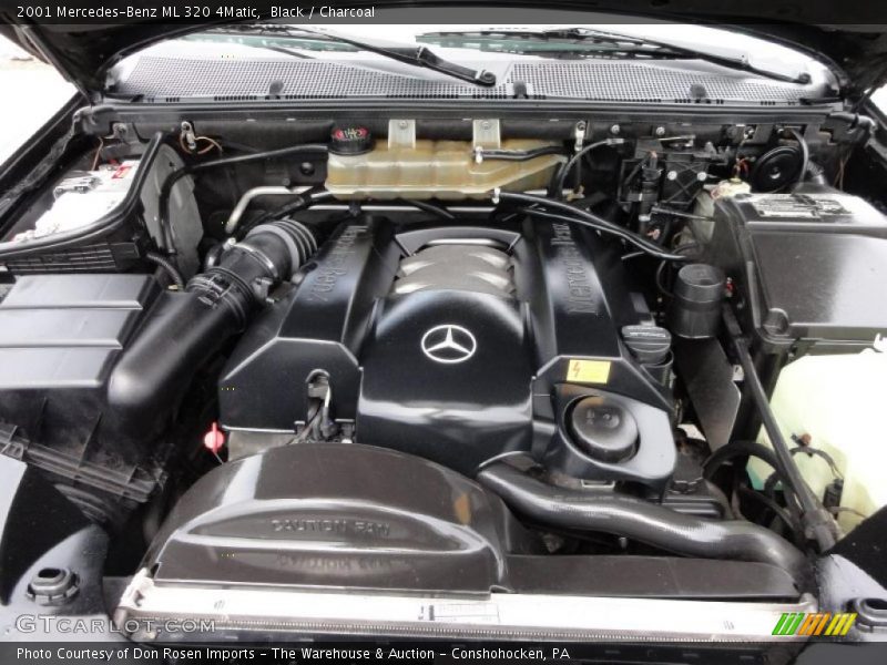 Black / Charcoal 2001 Mercedes-Benz ML 320 4Matic