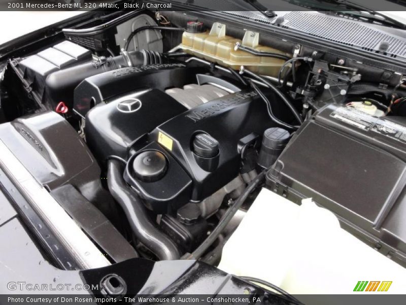 Black / Charcoal 2001 Mercedes-Benz ML 320 4Matic