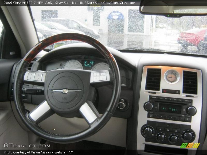 Silver Steel Metallic / Dark Slate Gray/Light Graystone 2006 Chrysler 300 C HEMI AWD