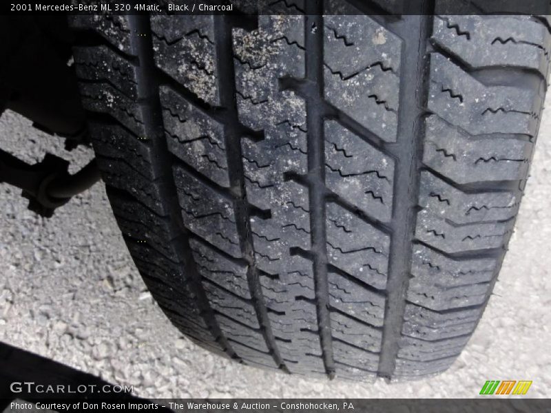 Black / Charcoal 2001 Mercedes-Benz ML 320 4Matic