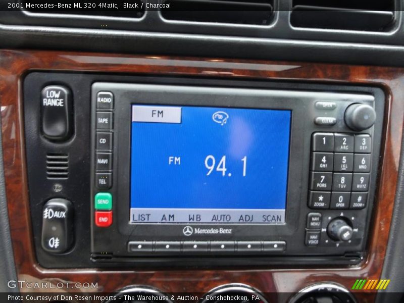 Black / Charcoal 2001 Mercedes-Benz ML 320 4Matic