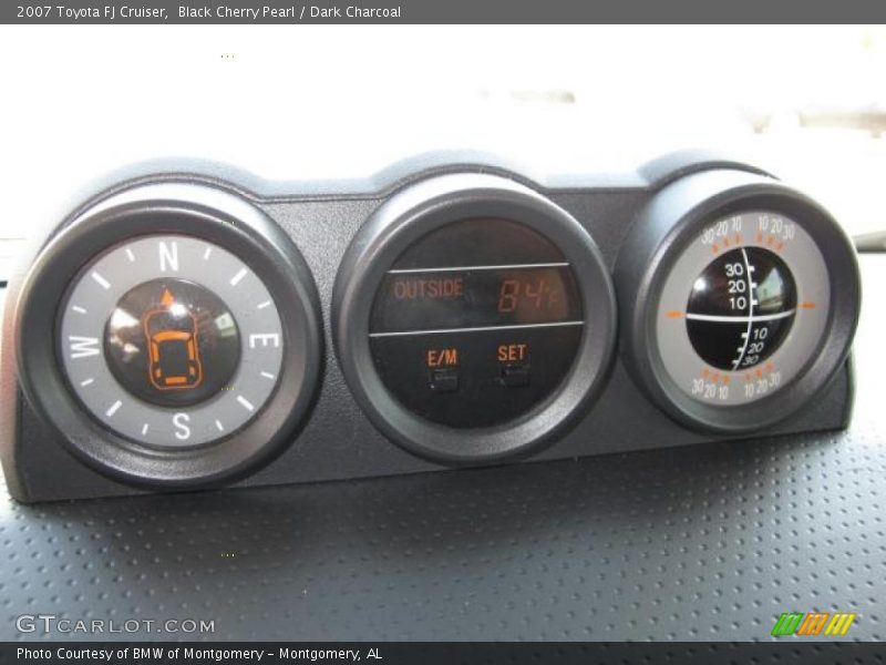 Black Cherry Pearl / Dark Charcoal 2007 Toyota FJ Cruiser