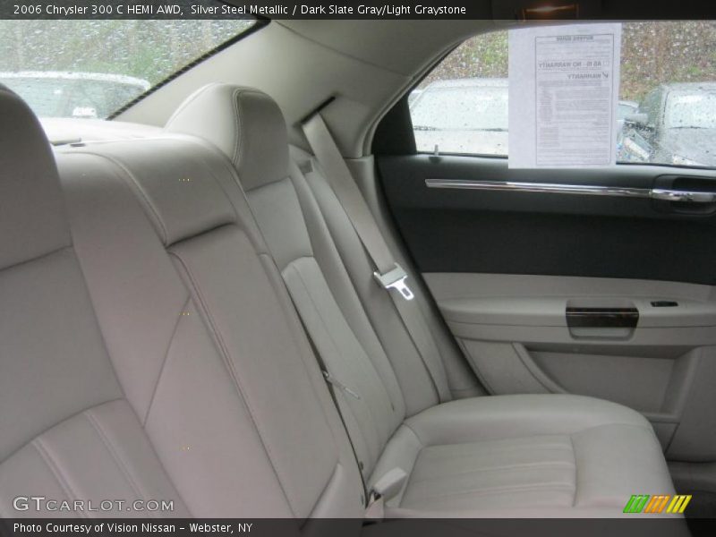 Silver Steel Metallic / Dark Slate Gray/Light Graystone 2006 Chrysler 300 C HEMI AWD