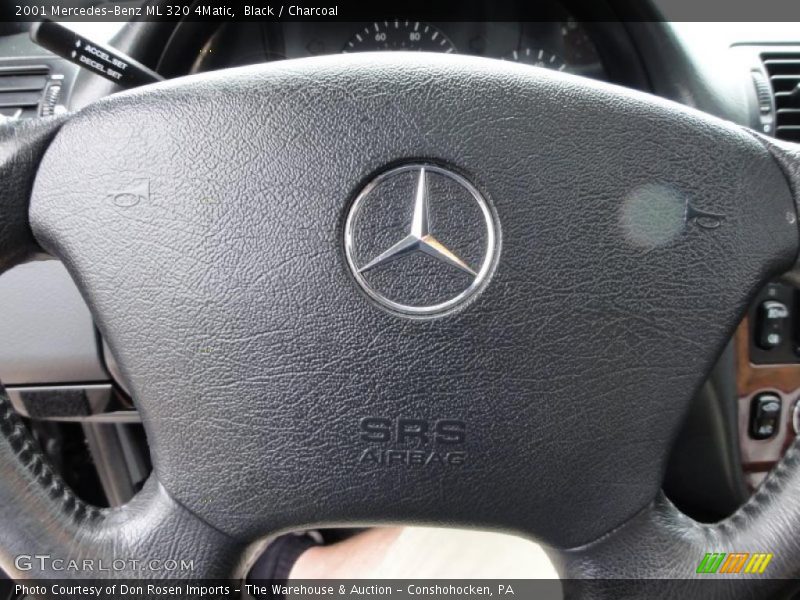 Black / Charcoal 2001 Mercedes-Benz ML 320 4Matic