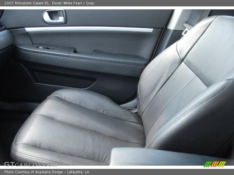 Dover White Pearl / Gray 2007 Mitsubishi Galant ES