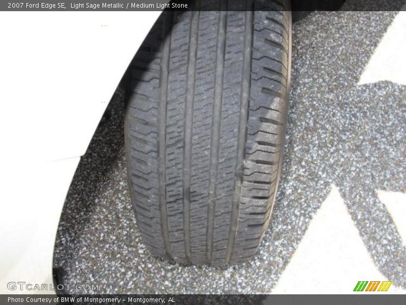 Light Sage Metallic / Medium Light Stone 2007 Ford Edge SE