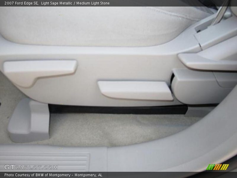 Light Sage Metallic / Medium Light Stone 2007 Ford Edge SE