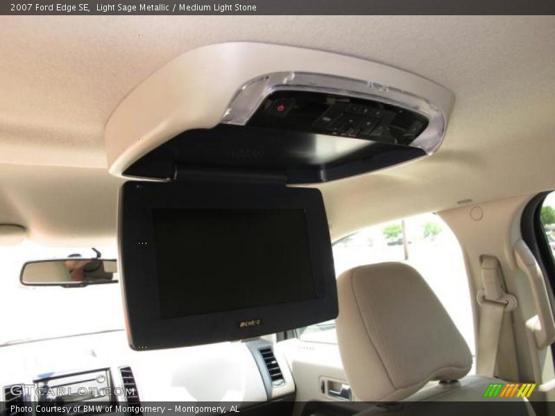 Light Sage Metallic / Medium Light Stone 2007 Ford Edge SE