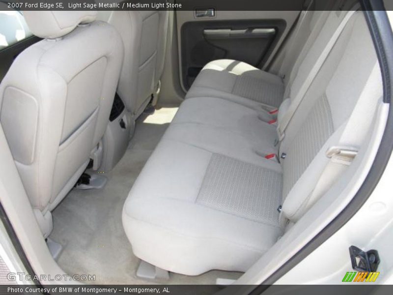 Light Sage Metallic / Medium Light Stone 2007 Ford Edge SE
