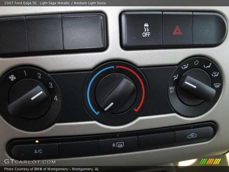 Light Sage Metallic / Medium Light Stone 2007 Ford Edge SE