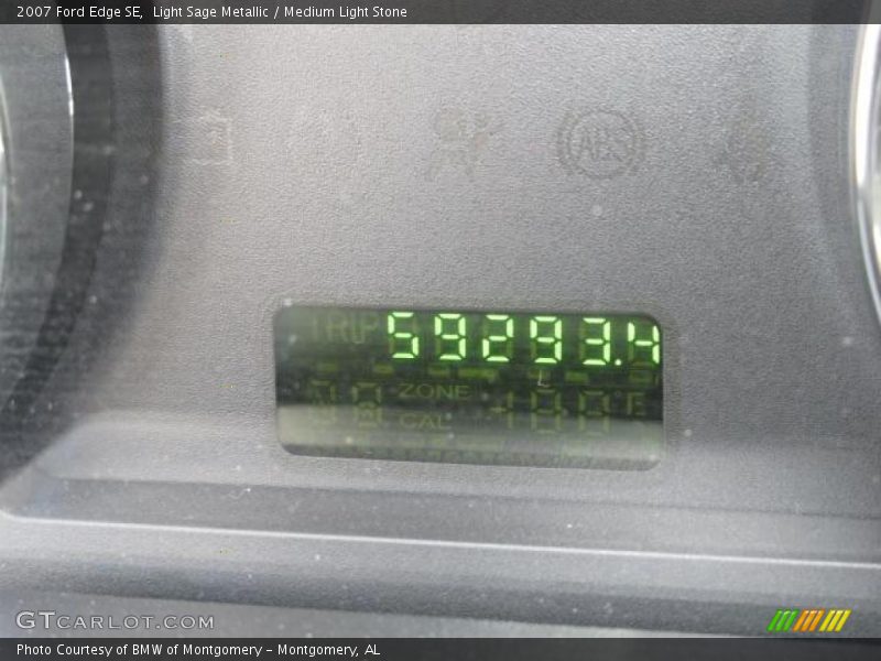 Light Sage Metallic / Medium Light Stone 2007 Ford Edge SE