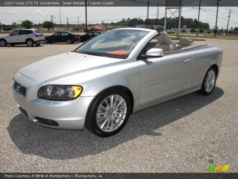 Silver Metallic / Calcite Cream 2007 Volvo C70 T5 Convertible
