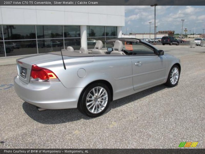 Silver Metallic / Calcite Cream 2007 Volvo C70 T5 Convertible
