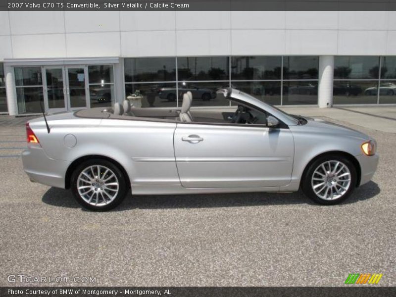 Silver Metallic / Calcite Cream 2007 Volvo C70 T5 Convertible