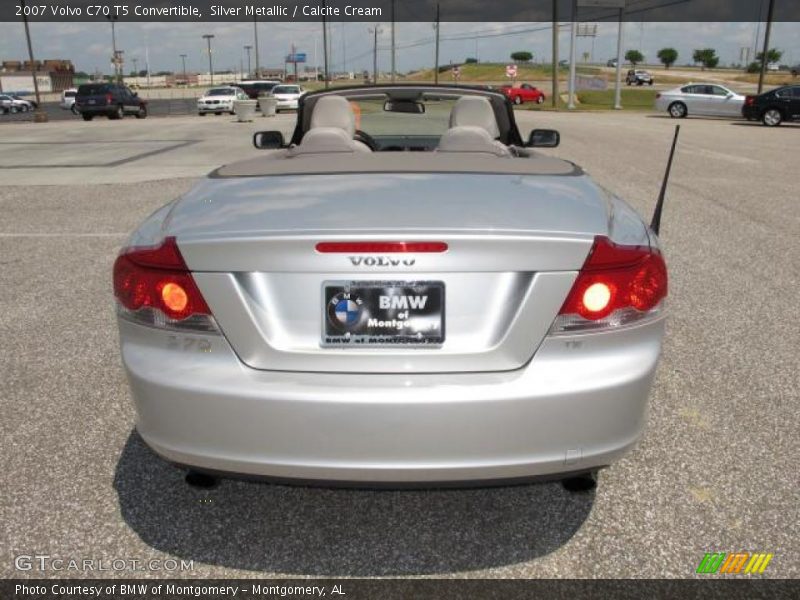 Silver Metallic / Calcite Cream 2007 Volvo C70 T5 Convertible