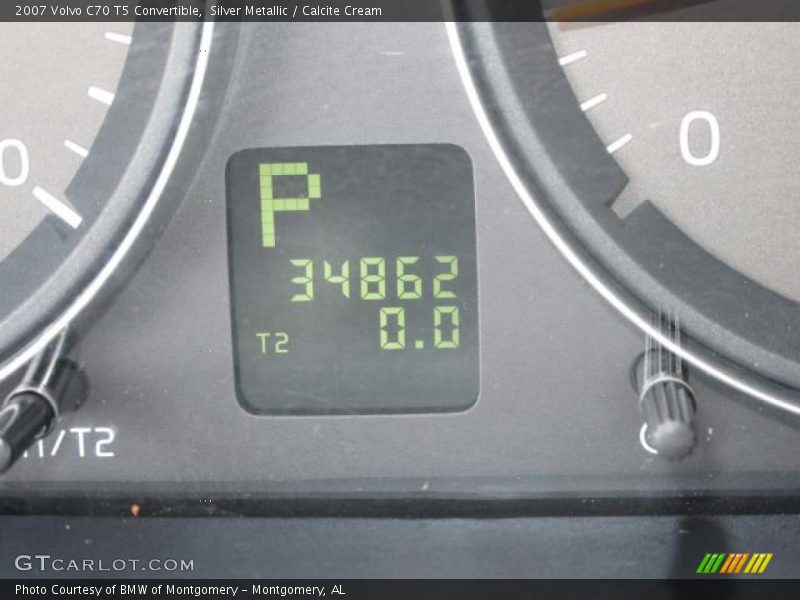 Silver Metallic / Calcite Cream 2007 Volvo C70 T5 Convertible