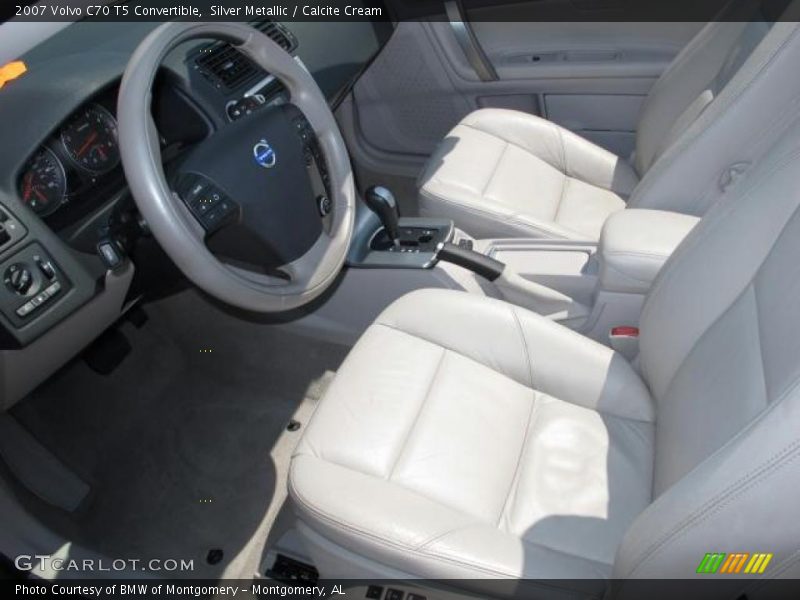 Silver Metallic / Calcite Cream 2007 Volvo C70 T5 Convertible