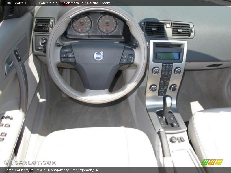 Silver Metallic / Calcite Cream 2007 Volvo C70 T5 Convertible