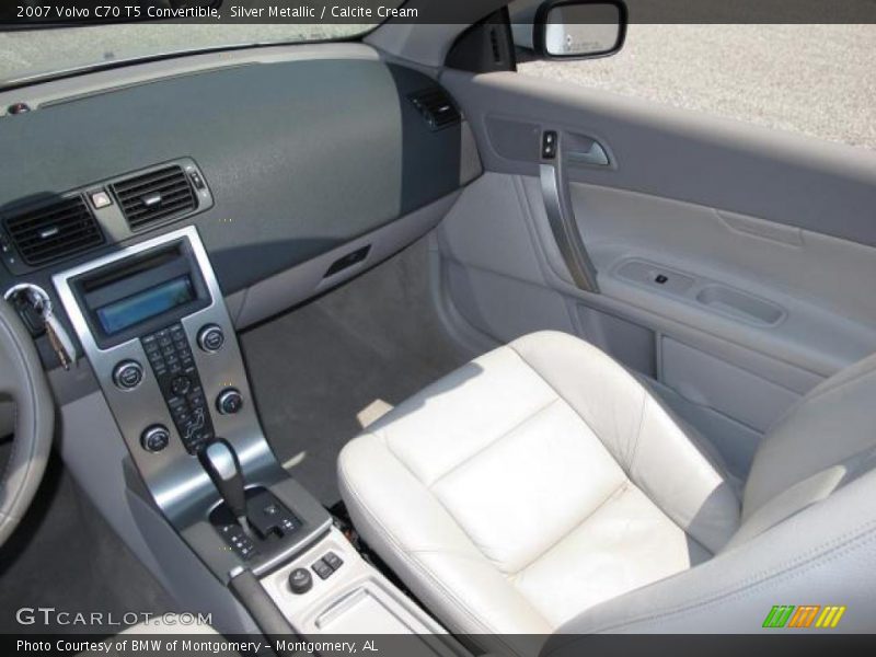 Silver Metallic / Calcite Cream 2007 Volvo C70 T5 Convertible