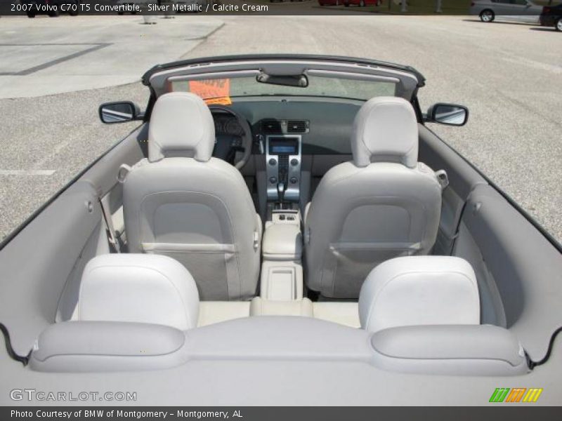 Silver Metallic / Calcite Cream 2007 Volvo C70 T5 Convertible