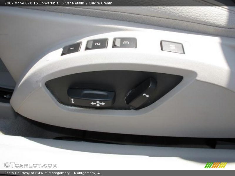 Silver Metallic / Calcite Cream 2007 Volvo C70 T5 Convertible