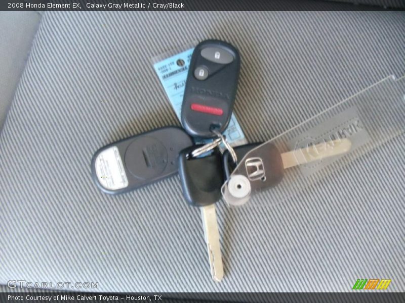 Galaxy Gray Metallic / Gray/Black 2008 Honda Element EX