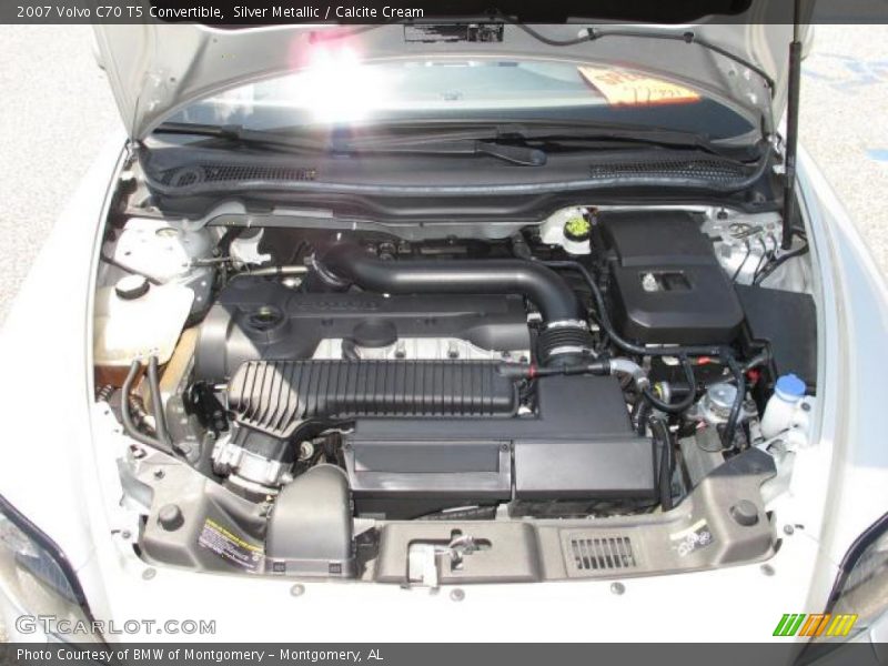 Silver Metallic / Calcite Cream 2007 Volvo C70 T5 Convertible